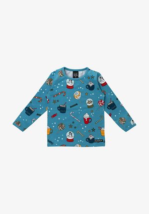 Villervalla Langarmshirt - winter magic sky