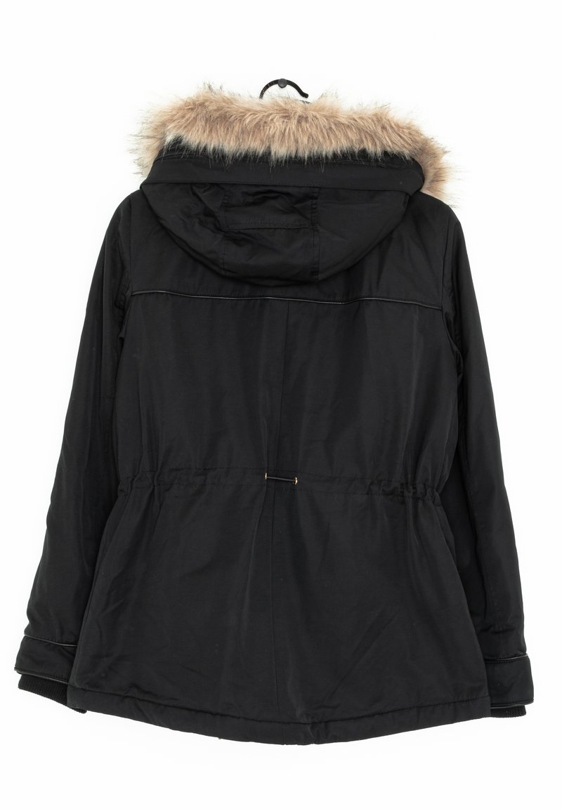 Kapuze Zara Damen Winterjacke Schwarz Winterjacke Damen Schwarz