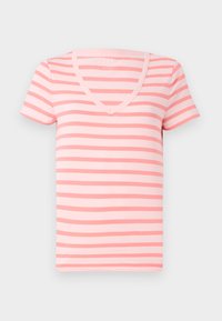 STRIPE - Camiseta estampada - misty rose