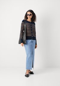 Lindex ANNA - Vesta na kopčanje - navy