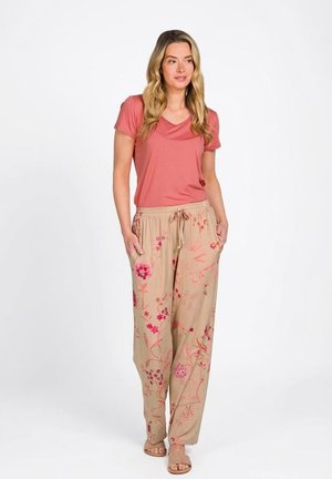 BELIN LONG MARIGOLD - Trousers - pink