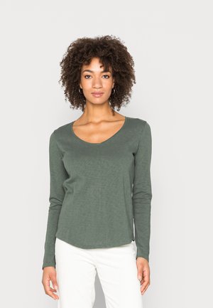 LONGSLEEVE V NECK REGULAR FIT - Long sleeved top - tangled vines