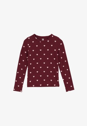 WE Fashion, WE FASHION - Camiseta de manga larga - burgundy red
