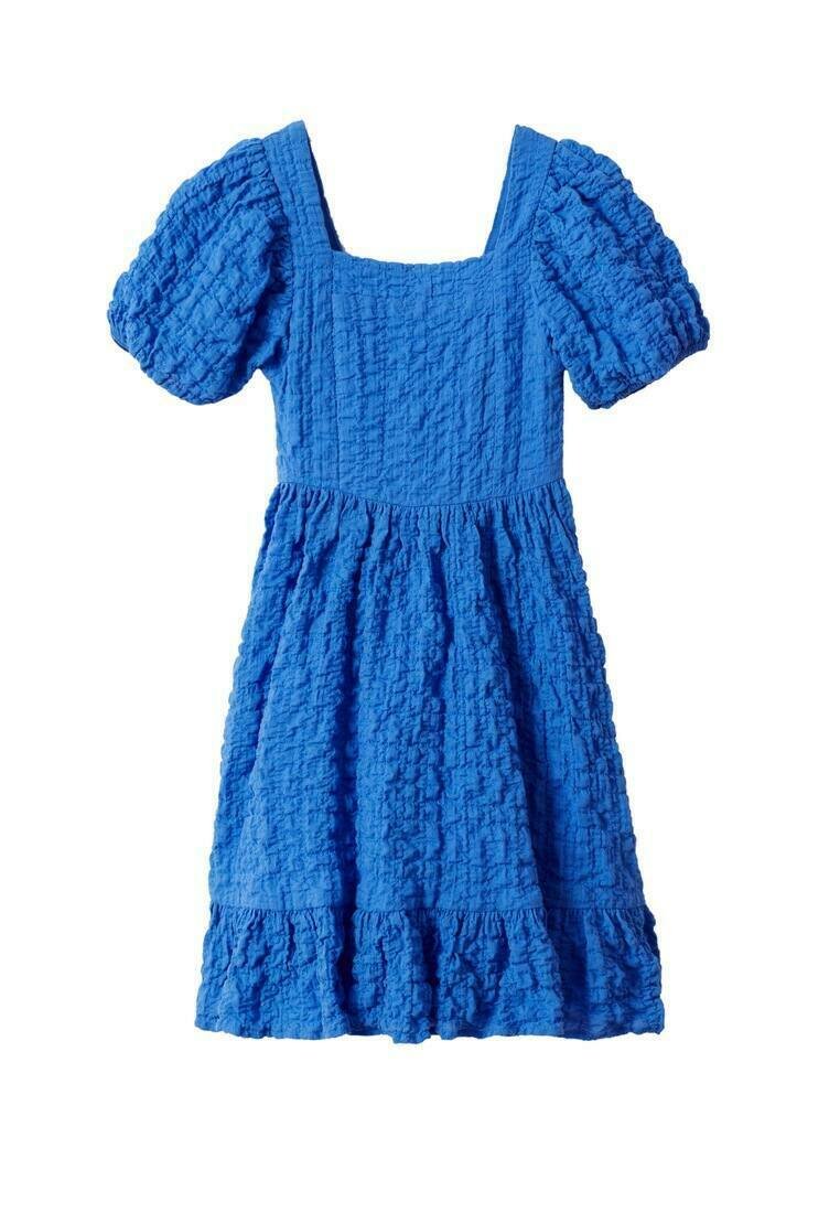 Mango Kids Jurk blauw