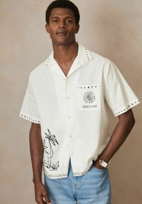 Reiss GALERA CHÉ PALM - Pluus - white