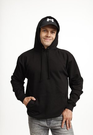 Henry Tiger WEDNESDAY SHATTERED GLASS - Felpa con cappuccio - black