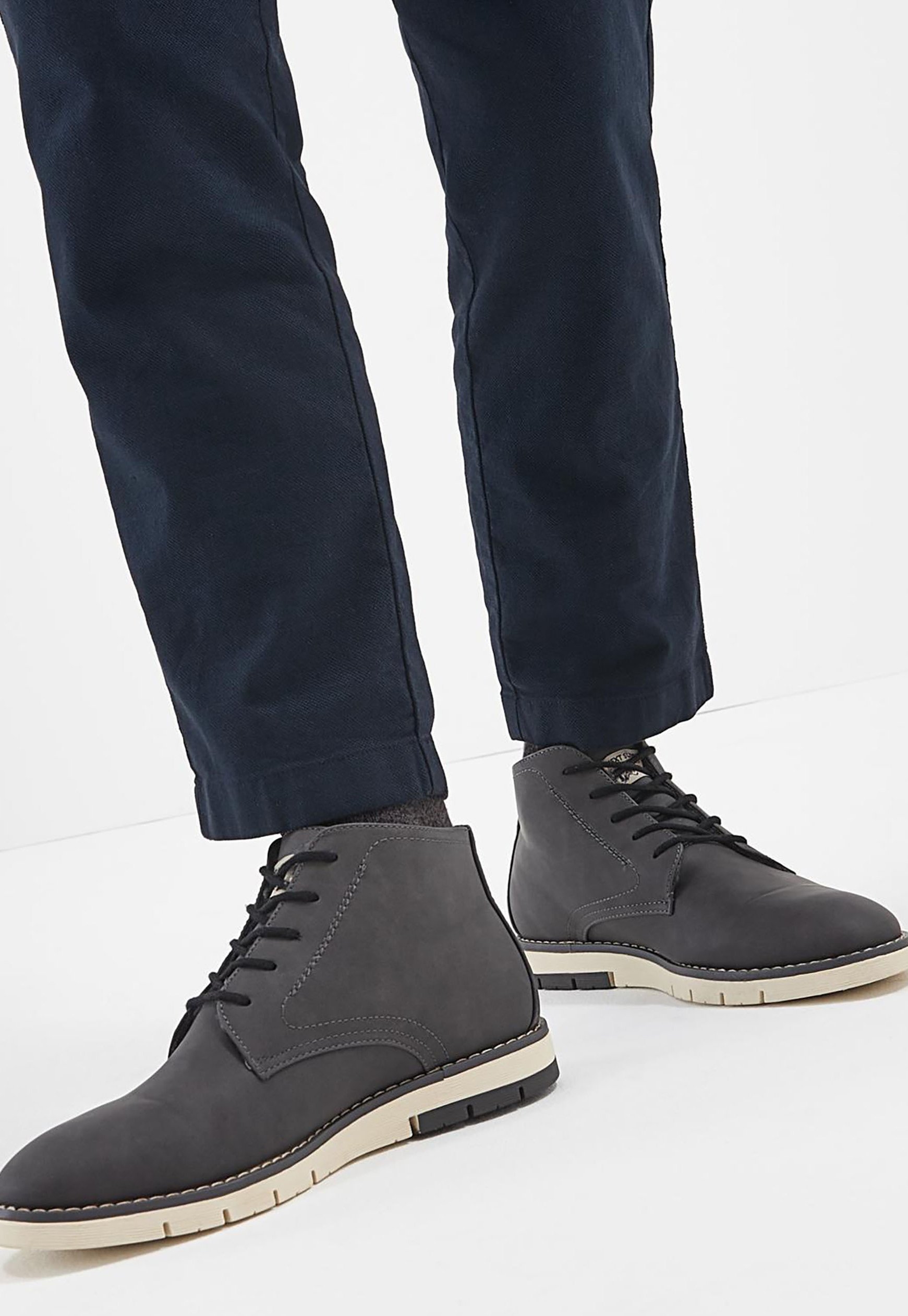 Next LINE - Botines con cordones - grey/gris - Zalando.es