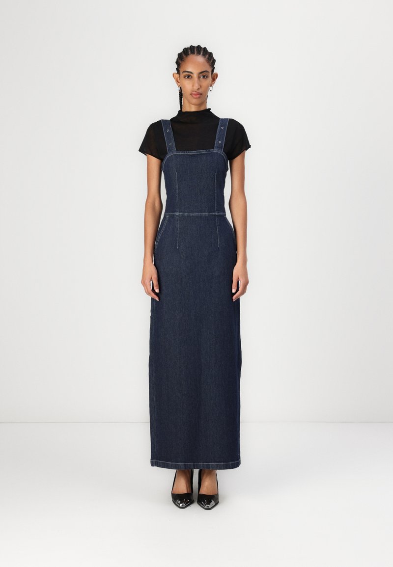 BLANCHE ULRIKA DRESS - Dongerikjole - rinse