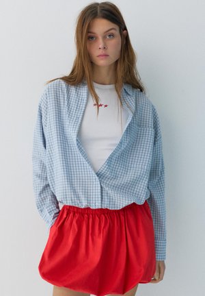 PULL&BEAR BALLOON - Ballonnederdele - red