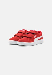 Puma SMASH - Baskets basses - for all time red/white