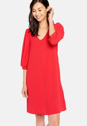 LolaLiza Day dress - red lipstick