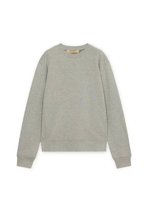 Trussardi, GIROCOLLO DIAGONALE CON RICAMO - Sudadera - grey florence
