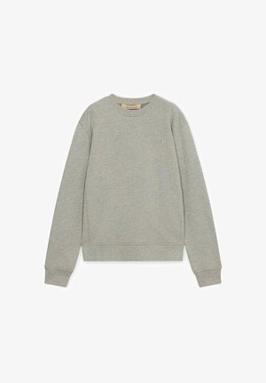 Trussardi, GIROCOLLO DIAGONALE CON RICAMO - Sweatshirt - grey florence
