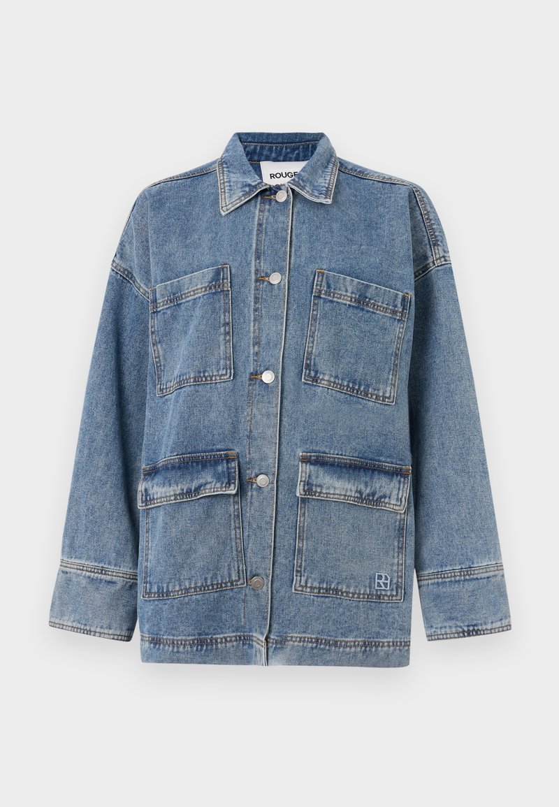 Rouge Edit Spijkerjas lichtblauw denim
