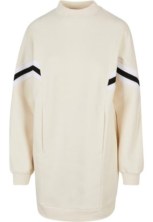 Urban Classics OVERSIZED COLLEGE - Dnevna obleka - whitesand