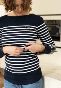 Cache Coeur MATERNITY AND NUSING SAILOR BENODET - Longsleeve - navy