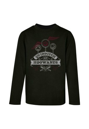 HARRY POTTER - QUIDDITCH AT HOGWARTS - Langærmet T-shirt - black