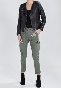 Goosecraft Leren jas - black