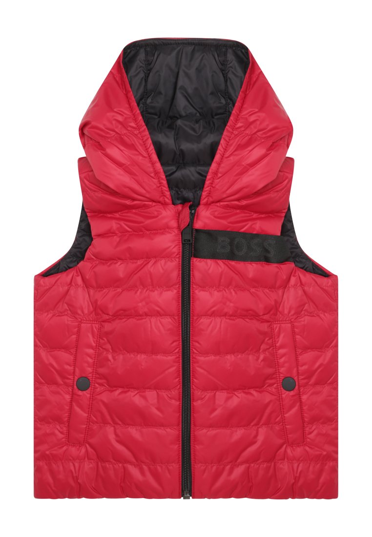 BOSS Kidswear Bodywarmer rood BOSS Kidswear Bodywarmer rood