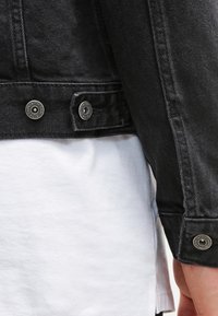 Topman Giacca di jeans - black