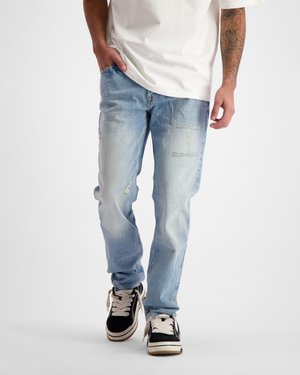 Black Bananas DESTROYED - Relaxed fit jeans - blue