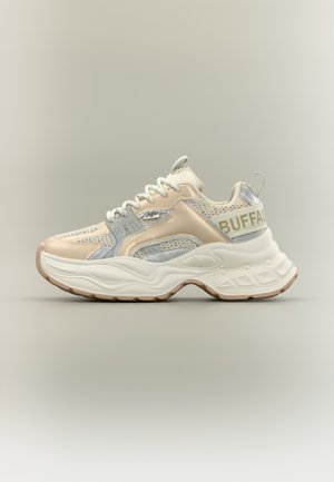 YUNO ONE - Sneakers laag - cream/gold-coloured