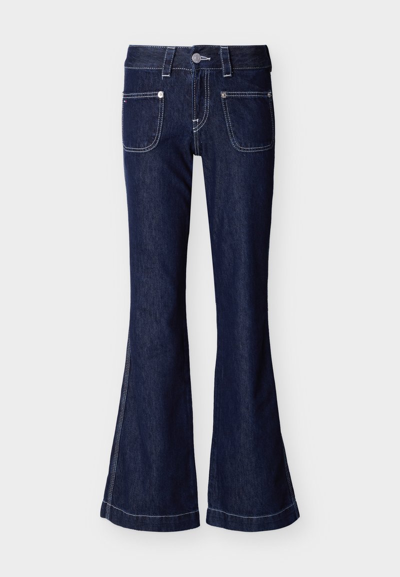 Tommy Jeans Bootcut jeans donkerblauw denim