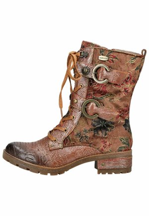 Botines camperos - camel