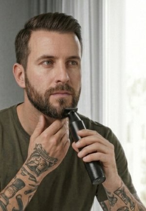 Italian Design, ITALIAN DESIGN ELECTRICAL ITEMS BODY & FACIAL TRIMMER 5260 - Accessoires d'épilation - black