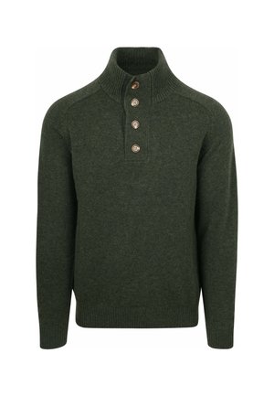 Suitable STEPPIN' OUT MOCKER  - Strickpullover - groen donkergroen