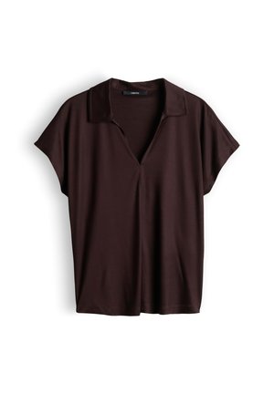 someday., FLOWY POLO STYLE - Polo - mahogany
