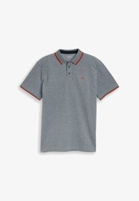 Nevybráno, navy white two tone pique