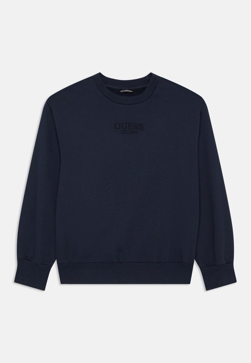 Guess JUNIOR CORE OVERSIZE ACTIVE - Sweatshirt - smart blue