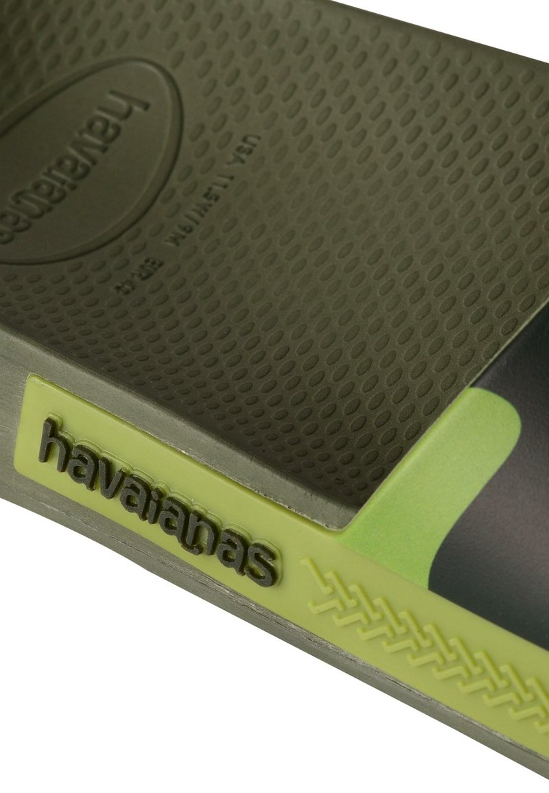 Damen Zehentrenner | Havaianas SLIDE PRINT Badesandale khaki - OH34386 Damen Zehentrenner | Havaianas SLIDE PRINT Badesandale khaki - OH34386