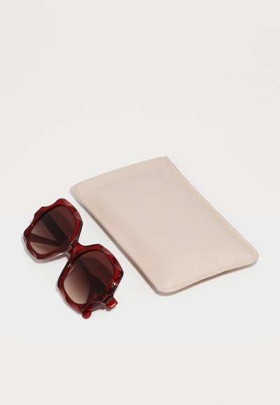 CHLOÉ Aurinkolasit - red/red/brown