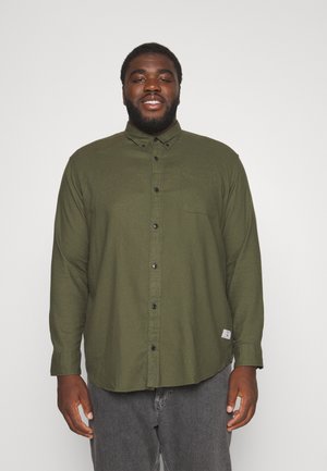 JACK & JONES Jprbrook Twill Camicia Uomo Maniche Lunghe – Tessuto Morbido, Vestibilità Comoda, Stile Danese