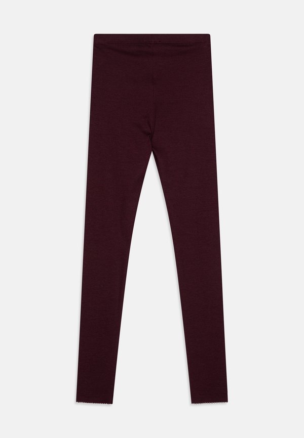 LEG PANTS UNISEX - Leggings - Trousers - deep mulberry3