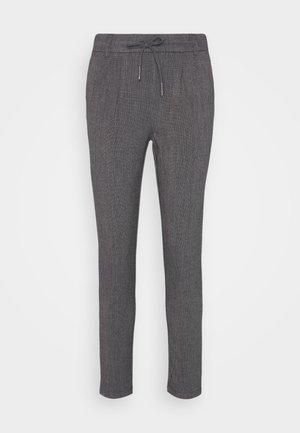 ONLY ONLPOPTRASH ELISE EASY PANT - Tygbyxor - dark grey melange