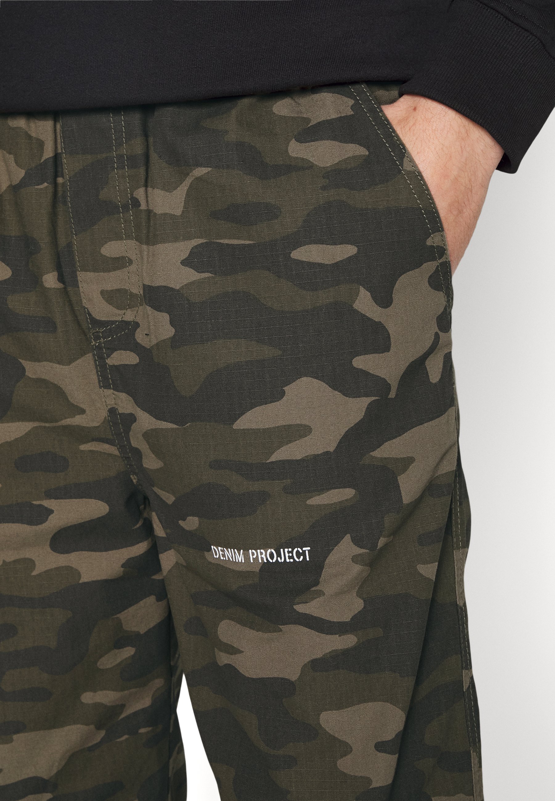 Denim Project Mili Pant Trousers Camo, Men's, Size: XL, Green