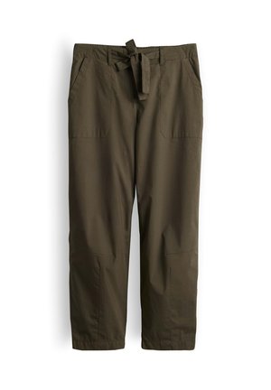 OPUS, RELAXED OVAL LEG - Stoffhose - deep green