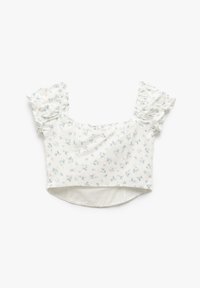 Koton CROP - Bluse - blue