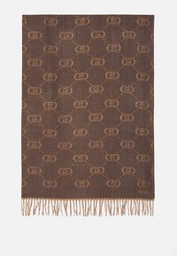 Liu Jo White Sjaal met labelstitching, model 'Stola' in beige online Liu Jo White Sjaal met labelstitching, model 'Stola' in beige online