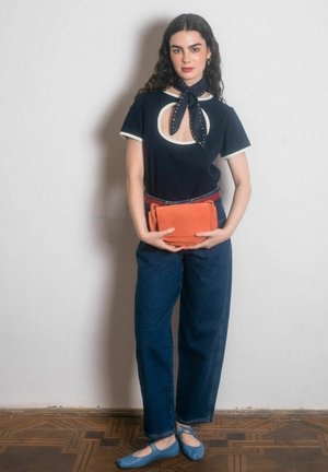 BALAGAN Ballerinat nilkkaremmillä - light blue