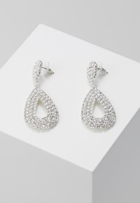 sweet deluxe - DROP EARRINGS - Örhänge - silber/crystal Miniatyrbild 1