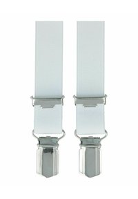 WILLEN HOSENTRÄGER UNI - Gürtel business - weiß