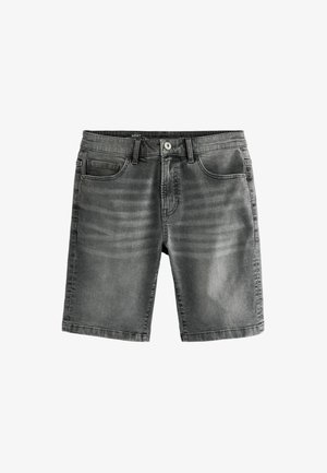Next SKINNY FIT STRETCH - Farmer rövidnadrágok - grey