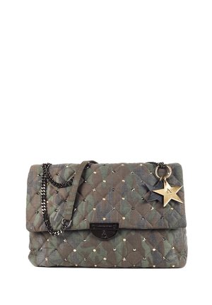 Bandolera - marrone verde nero camouflage