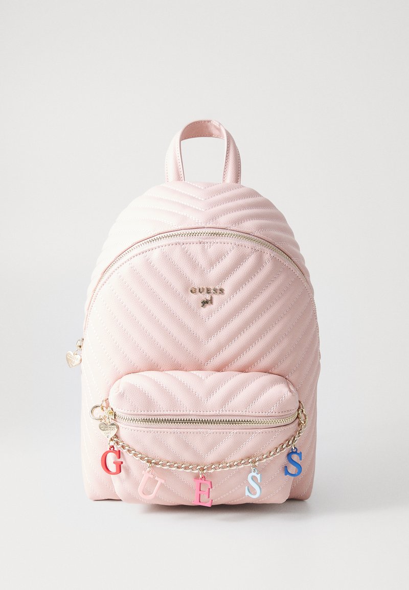 Guess SMALL BACKPACK UNISEX - Reppu - candy pink