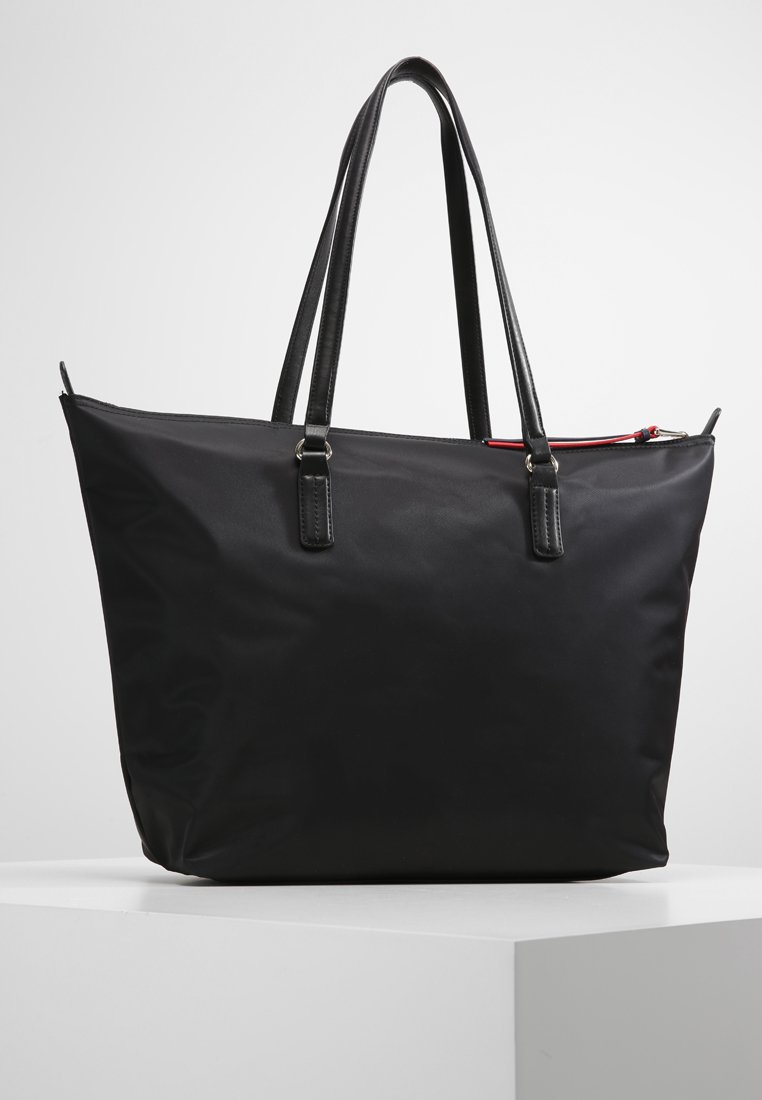 Tommy Hilfiger POPPY TOTE - Bolso shopping - black/negro - Zalando.es