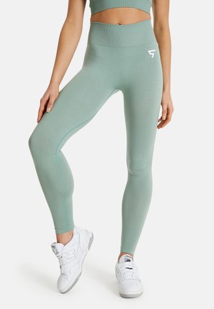 SQUATPROOF CORE SEAMLESS - Pajkice – hlače - green